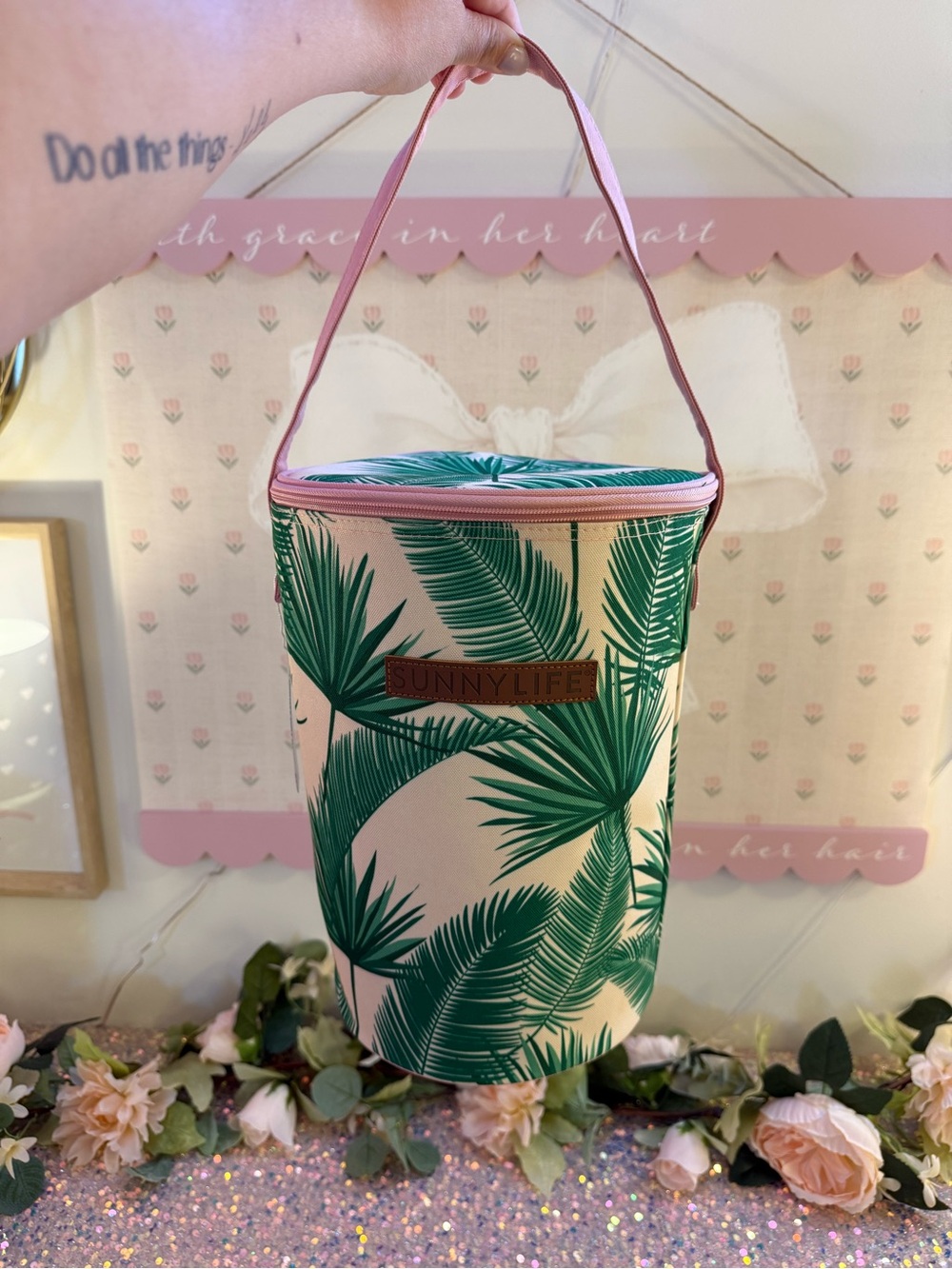 NWT SunnyLife Cooler Bucket Bag in “Kasbah”